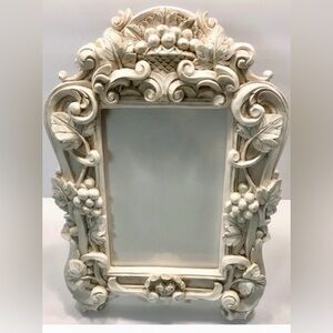French style Ornate ivory Decorative Frame